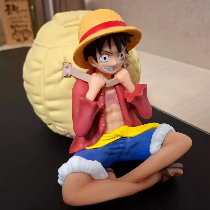 [BUNJANG] One Piece Luffy Figure Coin Bank (Sealed) / [미개봉] 원피스 루피 피규어 저금통