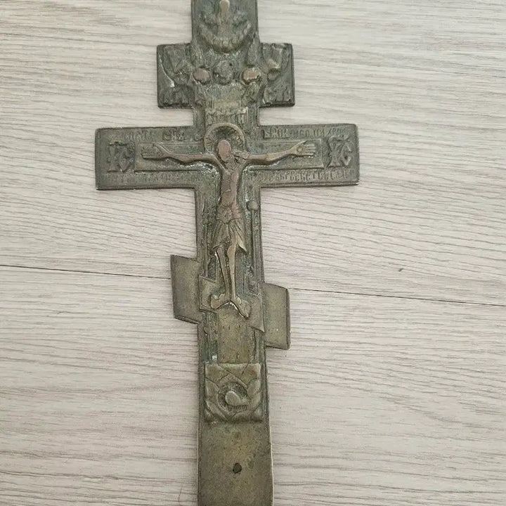 [BUNJANG] 19th Century Eastern Orthodox Cross / 19세기 동방 정교회 십자가