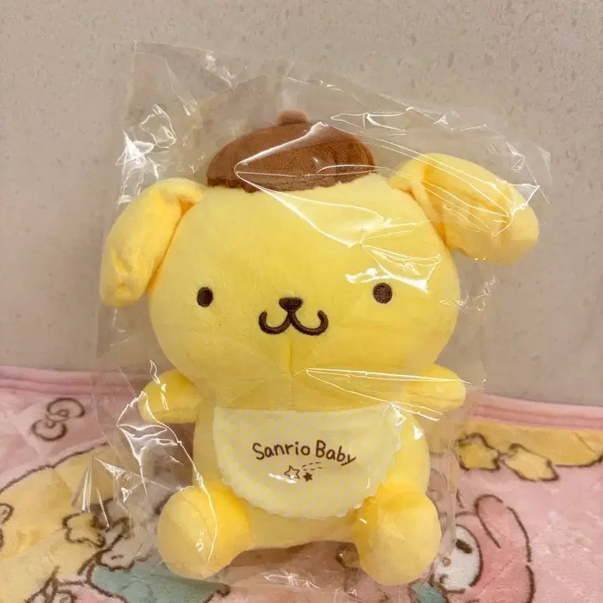 [BUNJANG] Sanrio Baby Pompompurin Plush / (새상품, 정품) 산리오 베이비 폼폼푸린 인형