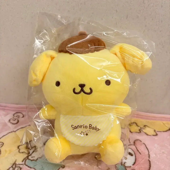 [BUNJANG] Sanrio Baby Pompompurin Plush / (새상품, 정품) 산리오 베이비 폼폼푸린 인형