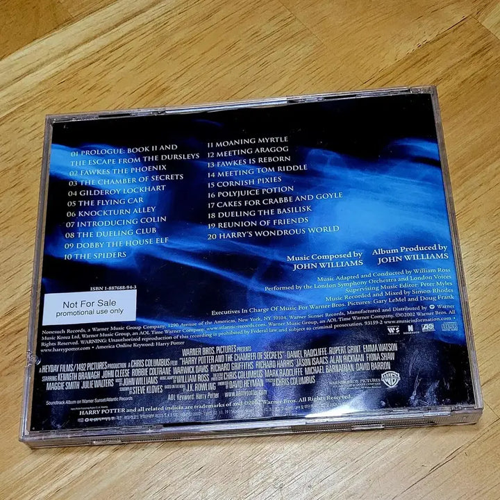 [BUNJANG] Harry Potter and the Chamber of Secrets Promo OST CD / 택포) 해리포터 비밀의 방 promo ost cd