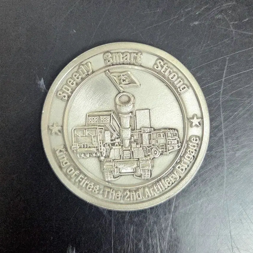 [BUNJANG] 2nd Artillery Brigade Unit Coin / 군대코인, 여단 코인, 부대코인