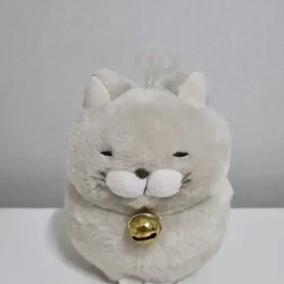 [BUNJANG] Higemanju Cat Plush 13cm Hotoke / 히게만쥬 고양이 인형 13cm 호토케