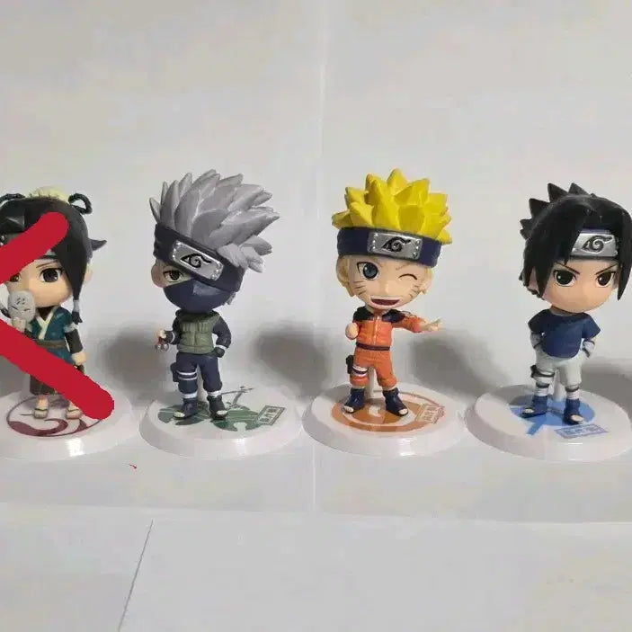 [BUNJANG] Naruto Chibi-큥 Vol. 1 Bundle Set Figures (Kakashi, Sasuke, Sakura) / [일괄] 나루토 치비큥 1탄 풀셋 피규어 카카시,사스케,사쿠라