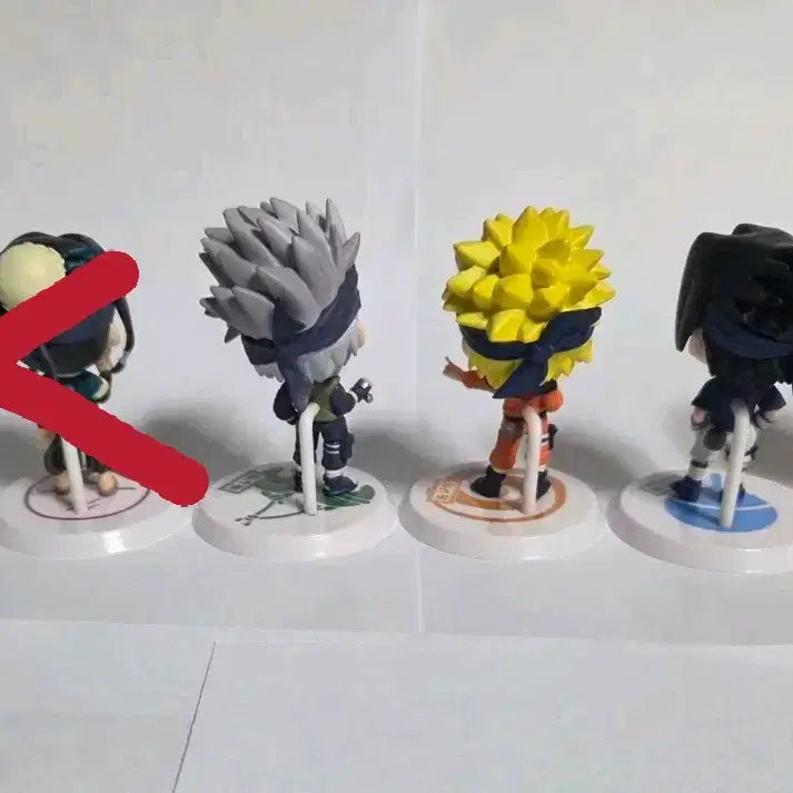 [BUNJANG] Naruto Chibi-큥 Vol. 1 Bundle Set Figures (Kakashi, Sasuke, Sakura) / [일괄] 나루토 치비큥 1탄 풀셋 피규어 카카시,사스케,사쿠라