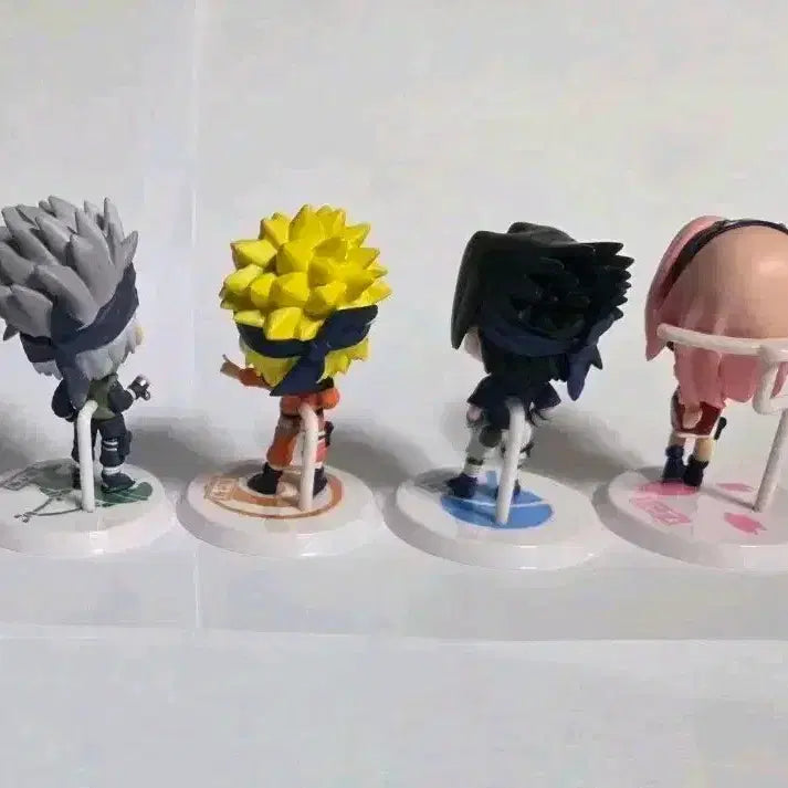 [BUNJANG] Naruto Chibi-큥 Vol. 1 Bundle Set Figures (Kakashi, Sasuke, Sakura) / [4종 일괄] 나루토 치비큥 1탄 미니 피규어 카카시,사스케,사쿠라,나루토