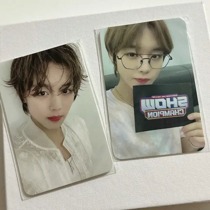 [BUNJANG] Park Ji Hoon TheW Wing Photocard / 박지훈 theW wing 공방 포카