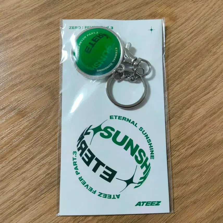 [BUNJANG] ATEEZ Keyring Eternal Sunshine Ver. New Product / 에이티즈 키링 ETERNAL SUNSHINE VER. 새제품