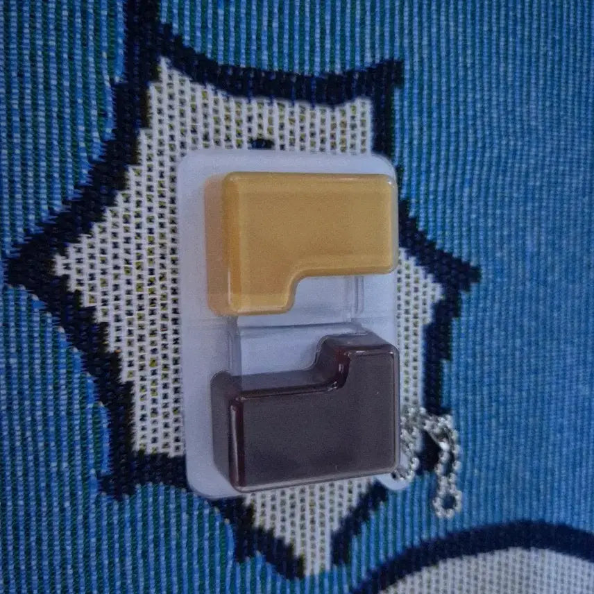 [BUNJANG] Pocket Jam Clicker Gacha Keychain (Peanut Butter) / 일회용 잼 가챠 클리커 (피넛버터)