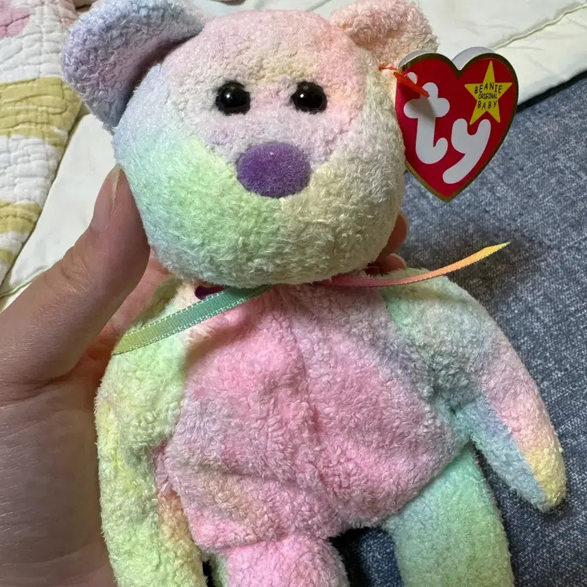 [BUNJANG] TY Bear Small Size Classic Plush / TY 베어 소형 사이즈 새상품 판매중 택 O 고전
