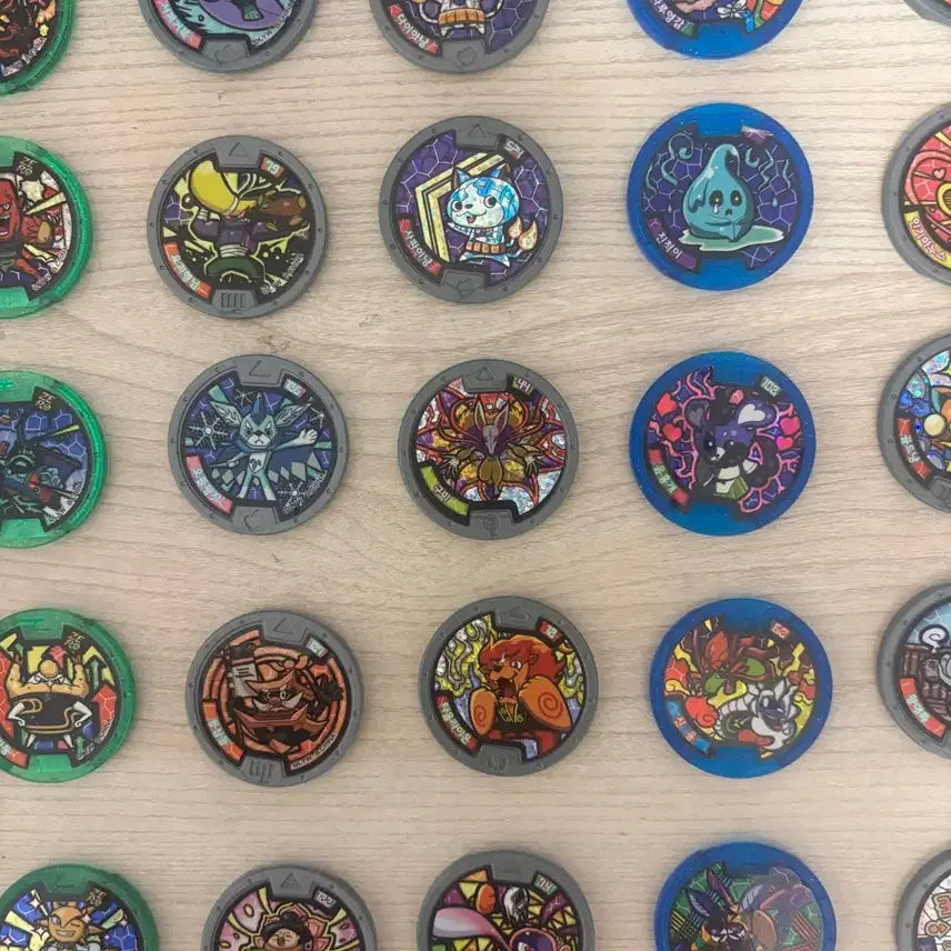 [BUNJANG] Yokai Watch Medal Set (40 pieces) / 요괴워치 메달 세트(40개)