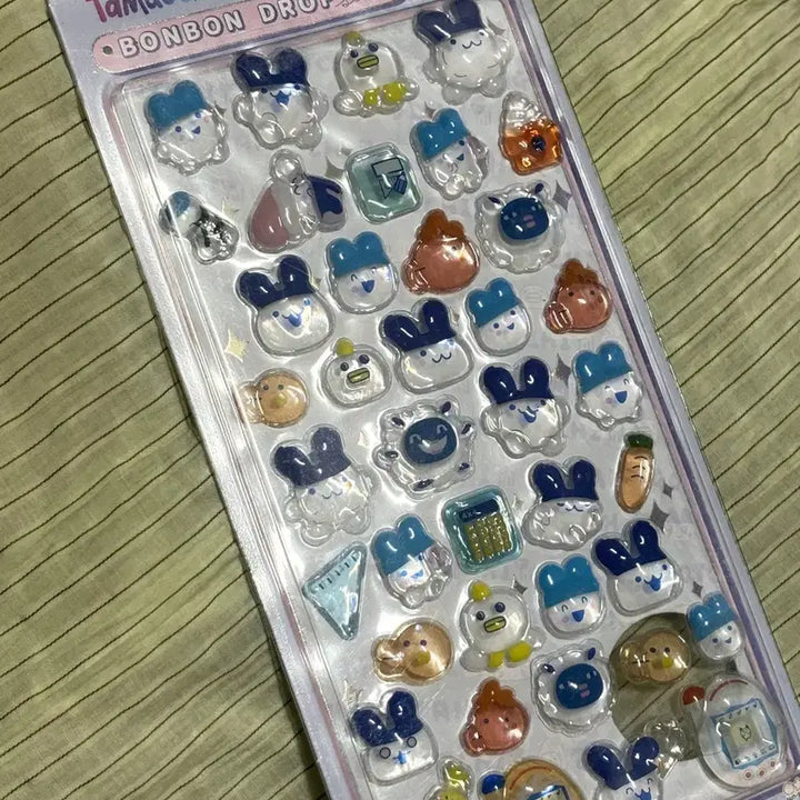 [BUNJANG] Tamagotchi Bonbon Drop Stickers / 다마고치 봉봉드롭 스티커