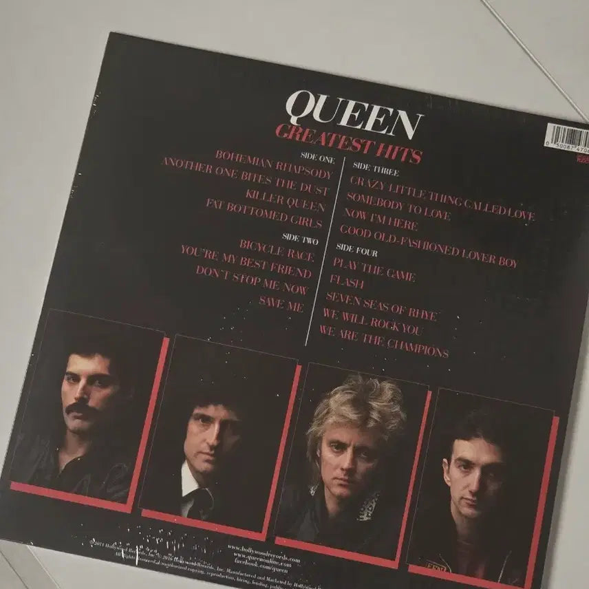[BUNJANG] Queen Greatest Hits Ruby Red LP (2LP Set) / Queen 퀸 Greatest Hits 루비 레드 LP 새상품
