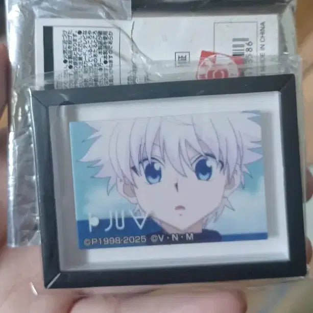 [BUNJANG] Hunter x Hunter Killua Framed Magnet / 희귀) 키르아 아크릴 액자 마그넷 헌터헌터