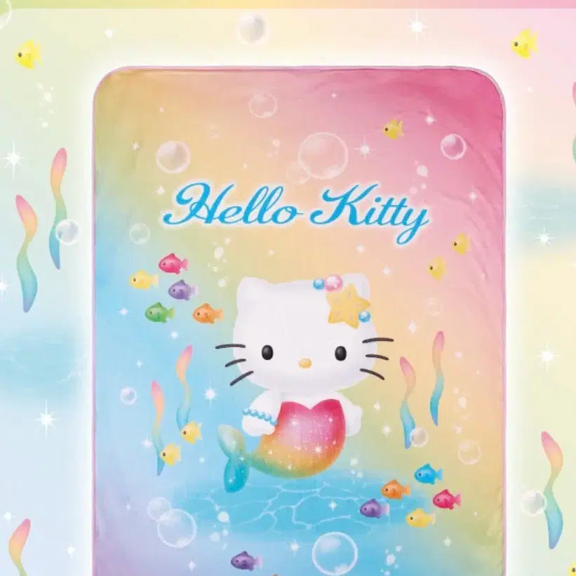 [BUNJANG] Sanrio Mermaid Kitty KuJi Last One Blanket / 판매) 머메이드 키티 쿠지 라스트원