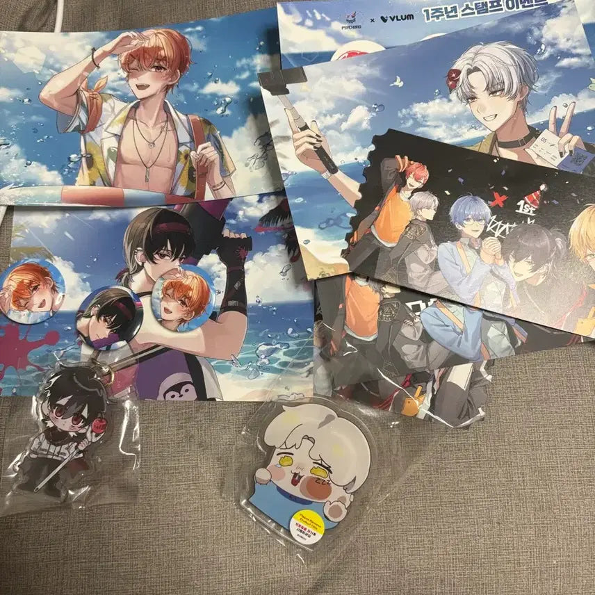 [BUNJANG] Psycode Goods Bundle Set Acrylic Keyring, Photocard, Pin Button / 싸이코드 굿즈