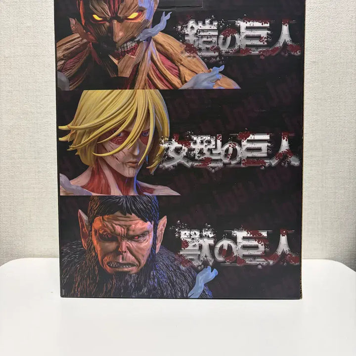 [BUNJANG] JoyStation Attack on Titan Armored Titan Bust Resin Figure / 조이스테이션 진격의거인 갑옷거인 흉상 레진 피규어