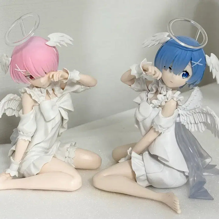 [BUNJANG] Banpresto Relax Time Re:Zero Ram Rem Sweet Angel Figure / 반프레스토 릴렉스타임 리제로 람 렘 피규어 스위트엔젤 천사