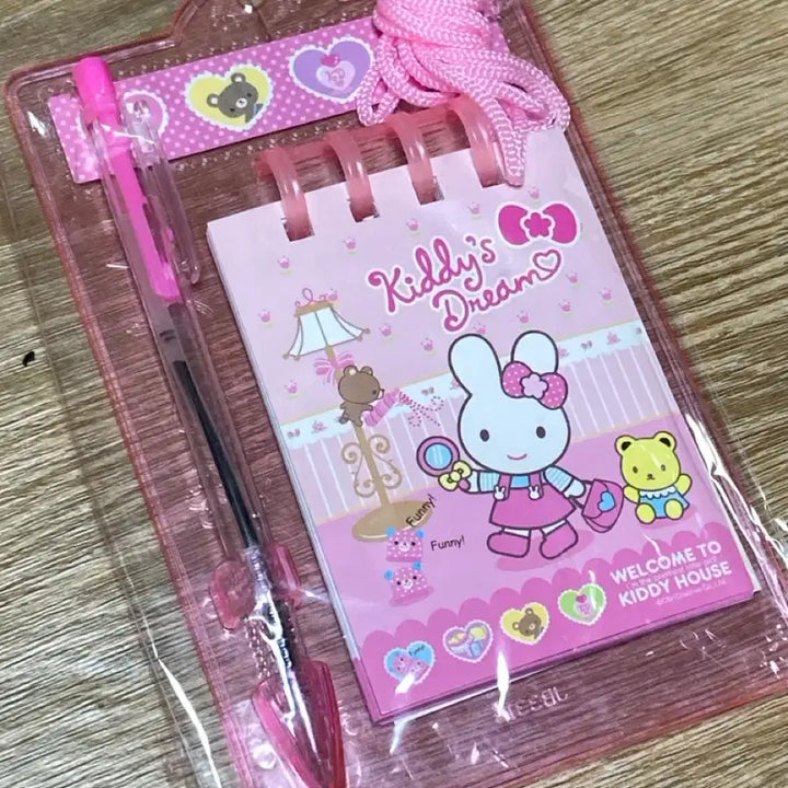[BUNJANG] Kiddy House Notebook and Pen Set / 한국고전 키디 수첩