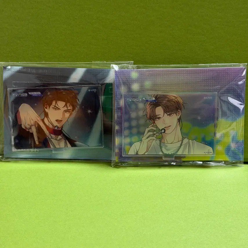 [BUNJANG] Sparkles Haebingkeukseon Fancam Acrylic Stand Set / 스파클즈 해빙곡선 직캠 스탠드 2종 (포토카드 XX)