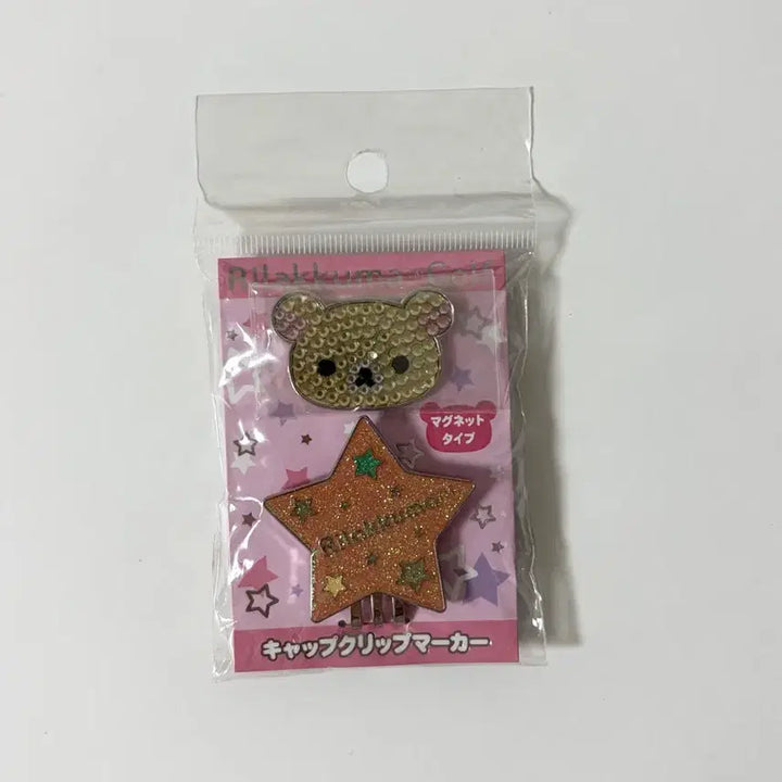 [BUNJANG] Rilakkuma Swarovski Golf Ball Marker / 코리락쿠마 스와로브스키 골프볼마커 큐빅 히메갸루 고전 리락쿠마