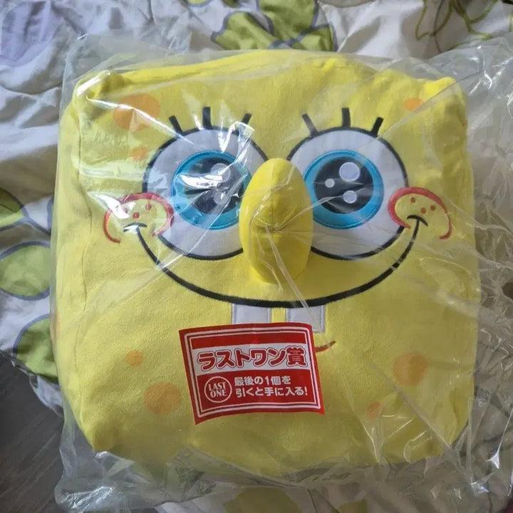 [BUNJANG] Ichiban Kuji SpongeBob Last One Cushion / 미개봉 택포 4.5 ) 제일복권 스펀지밥 라스트 원   쿠션