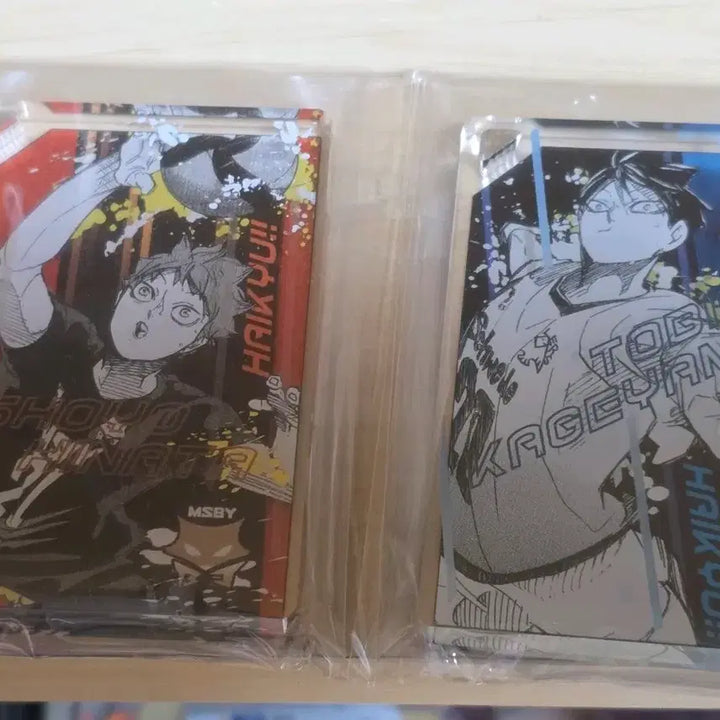 [BUNJANG] Haikyuu!! Domino Acrylic Block Keyring Set / 하이큐 도미노 아크릴 블럭 히나타 카게야마 키링 가챠 랜덤