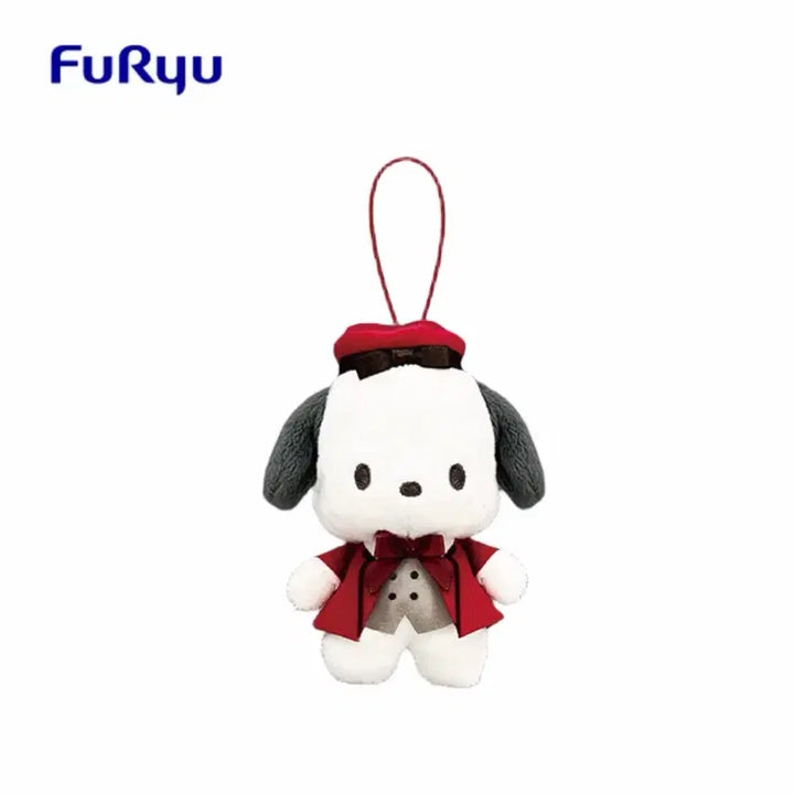 [BUNJANG] FURYU Pochacco Wagamama Castle Mascot Plush Keyring / 후류 포차코 와가마마 캐슬 마스코트 인형 키링