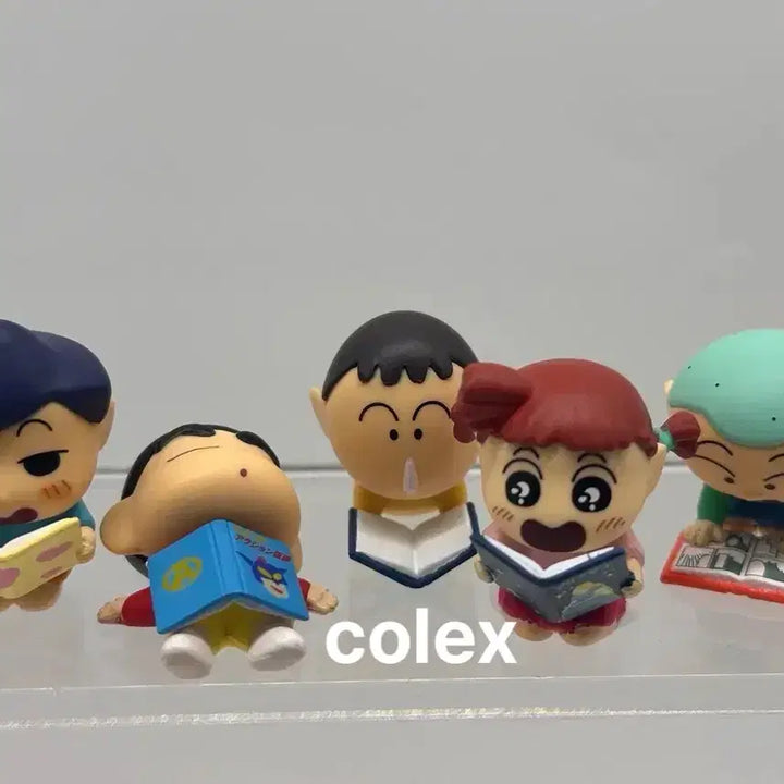 [BUNJANG] Crayon Shin-chan Picture Book Mascot Gacha Full Set / 짱구 그림책 마스코트 가챠 풀셋