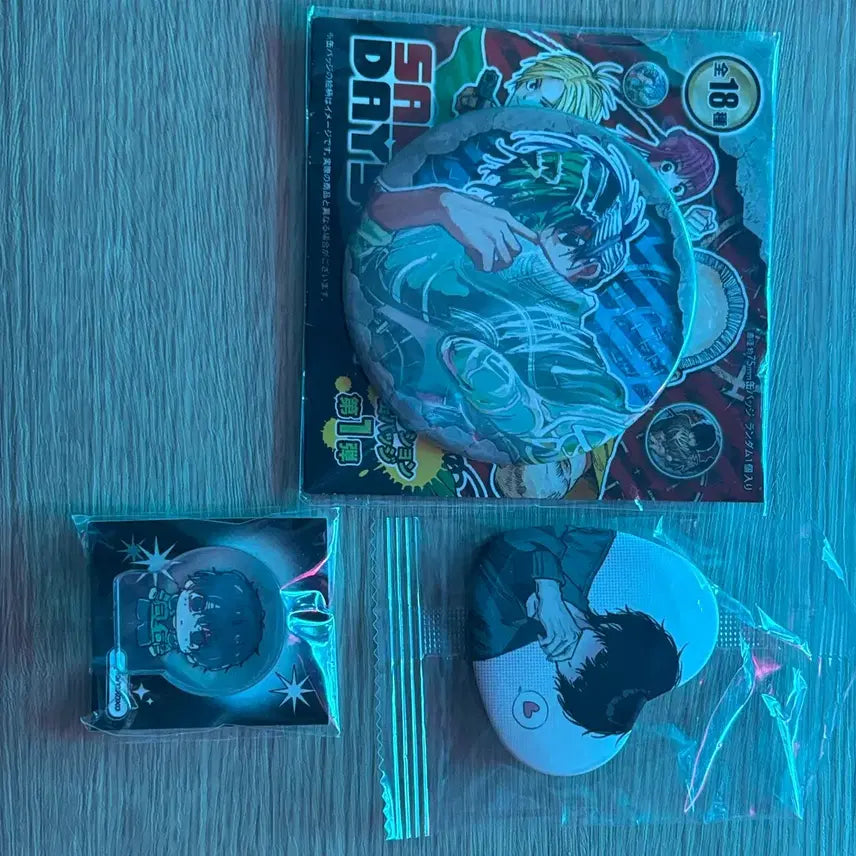 [BUNJANG] Sakamo Days Sakaday Seba Natsuki Acrylic Korotto &amp; Badges Bundle / 사카모토데이즈 사카데이 세바 나츠키 아크릴 코롯토, 뱃지 일괄 판매합니다