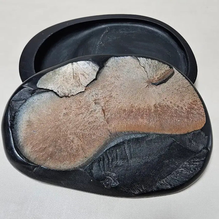 [BUNJANG] Large Baiyun Stone Inkstone Set / 백운상석 대형벼루