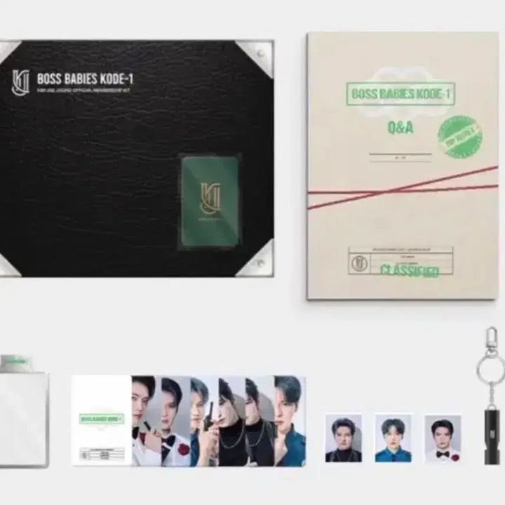 [BUNJANG] Kim Jaejoong BOSS BABIES KODE-1 1st Membership Kit / [새상품] 김재중 BOSS BABIES KODE-1 멤버십 1기 키트