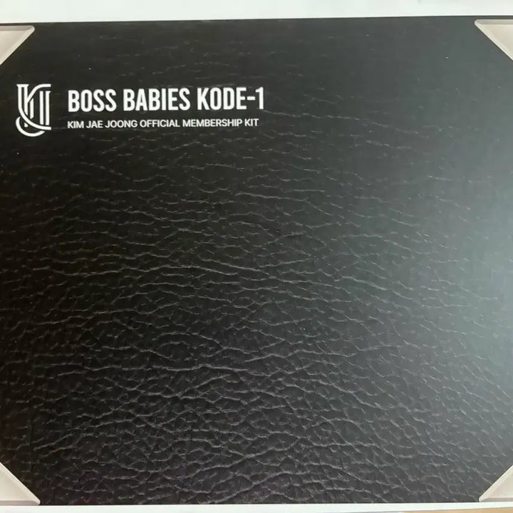 [BUNJANG] Kim Jaejoong BOSS BABIES KODE-1 1st Membership Kit / [새상품] 김재중 BOSS BABIES KODE-1 멤버십 1기 키트