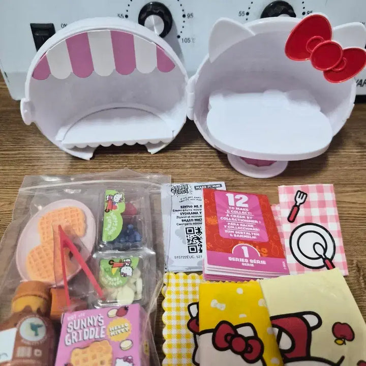 [BUNJANG] Miniverse Hello Kitty Waffle Maker Set / 최저가) 미니벌스 키티 와플세트