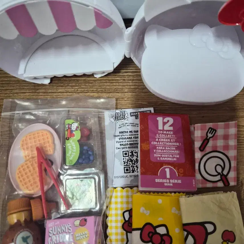 [BUNJANG] Miniverse Hello Kitty Waffle Maker Set / 최저가) 미니벌스 키티 와플세트