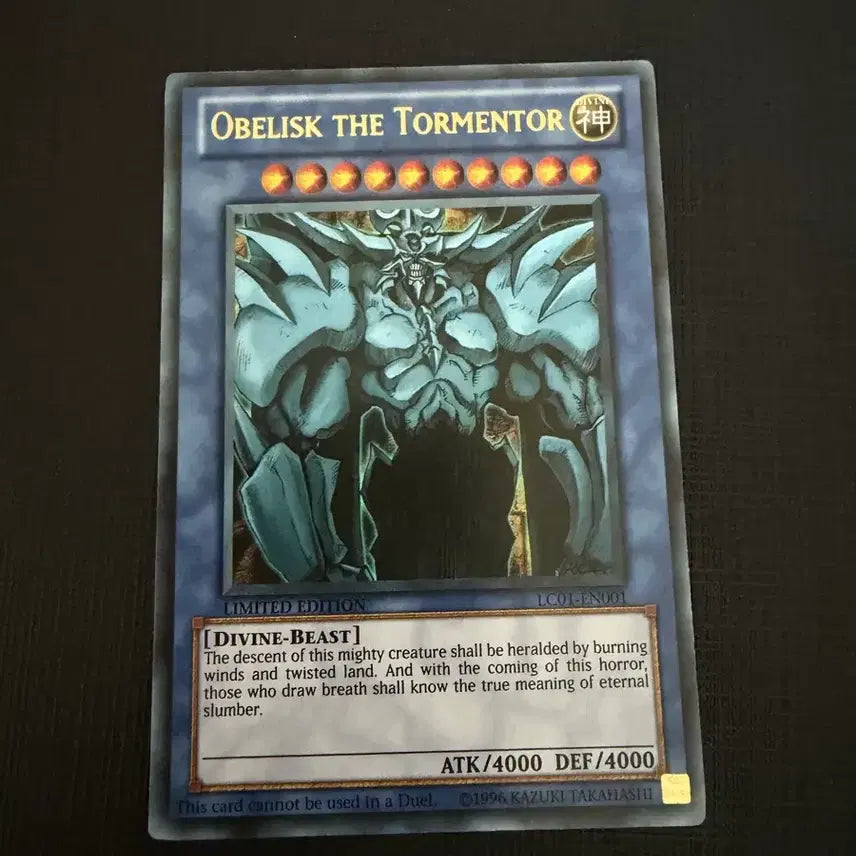[BUNJANG] Yu-Gi-Oh! English Edition Three Egyptian Gods Bundle Set / 유희왕 영판 삼환신 일괄판매입니다
