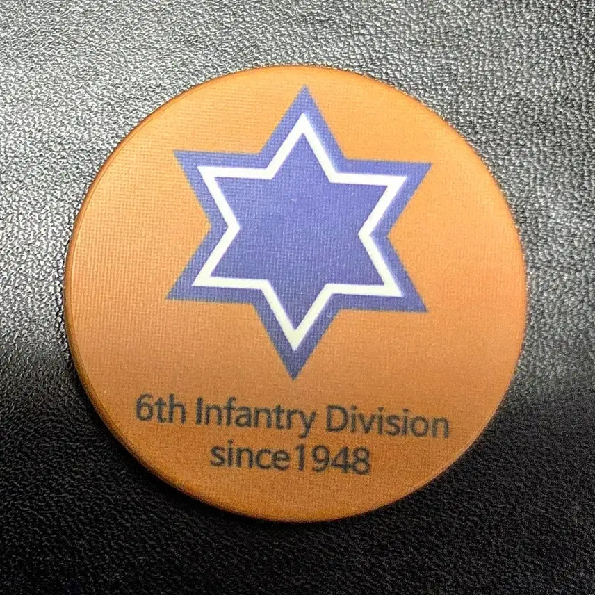 [BUNJANG] 6th Infantry Division Chip Coin / (A급)(최저가) 칩코인, 코인칩, 부대코인, 군대코인