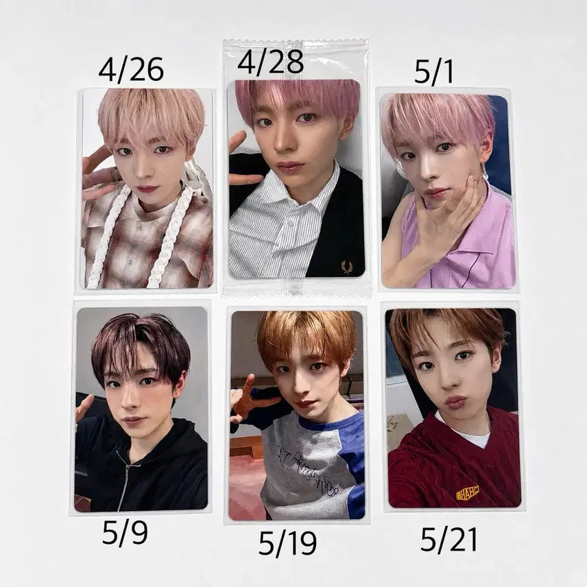 [BUNJANG] NCT WISH Yushi O2LO POB Set / 엔시티위시 유우시 미공포 6장 일괄
