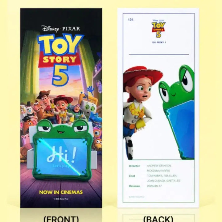 [BUNJANG] Toy Story 5 CGV Original Ticket TTT / 토이스토리5 cgv 오리지널 티켓 ttt