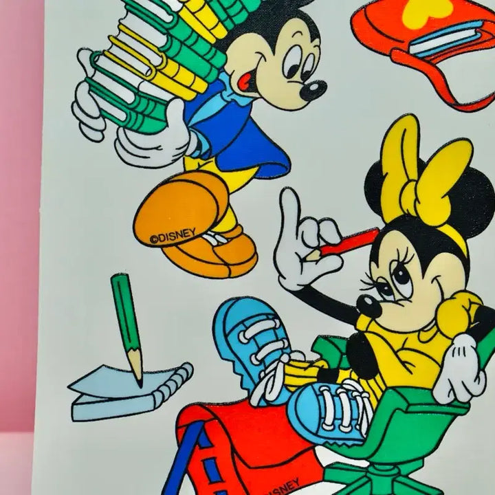 [BUNJANG] Unitech Disney Mickey Mouse Stickers (1990s) / [고전문구] 유니테크 디즈니 미키마우스 스티커 90년대