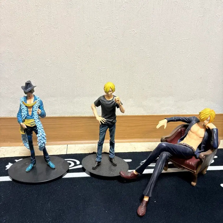 [BUNJANG] One Piece Sanji 3 Figure Set / 원피스 상디 3종세트