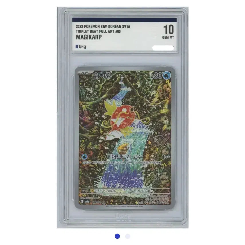 [BUNJANG] Gyarados AR BRG10 Graded Card / 포켓몬카드 잉어킹 AR BRG10 팝니다