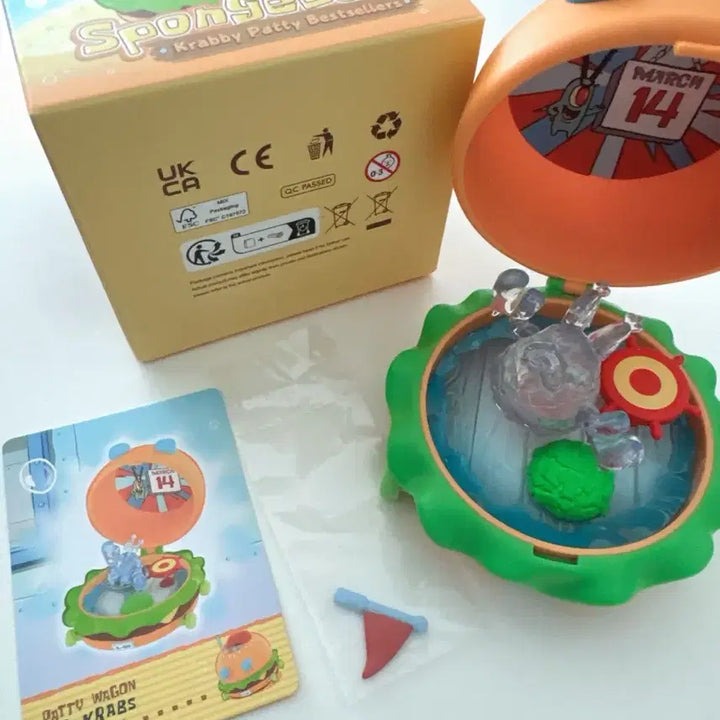 [BUNJANG] Pop Mart SpongeBob Krusty Krab Unsealed / 팝마트 스폰지밥 크리스피 크랩 단순개봉