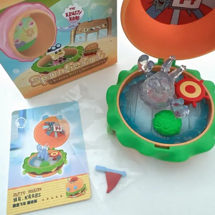 [BUNJANG] Pop Mart SpongeBob Krusty Krab Unsealed / 팝마트 스폰지밥 크리스피 크랩 단순개봉
