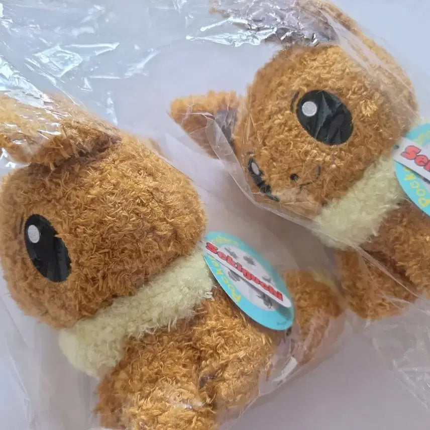[BUNJANG] Pokemon Eevee Mokomoko Plush Doll (23cm) / 포켓몬 모코모코 이브이 인형