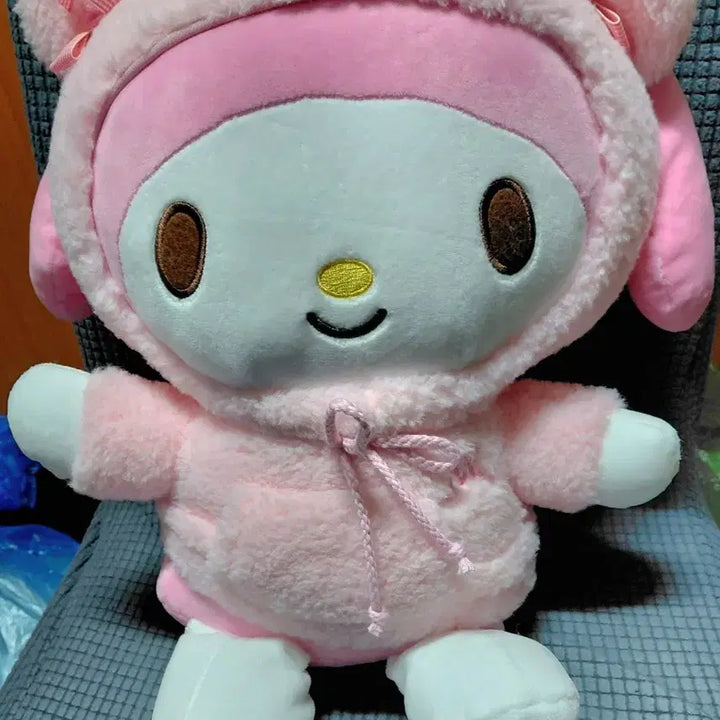 [BUNJANG] My Melody Cinnamoroll Large Plush Doll / 마이멜로디 시나모롤 대형 인형