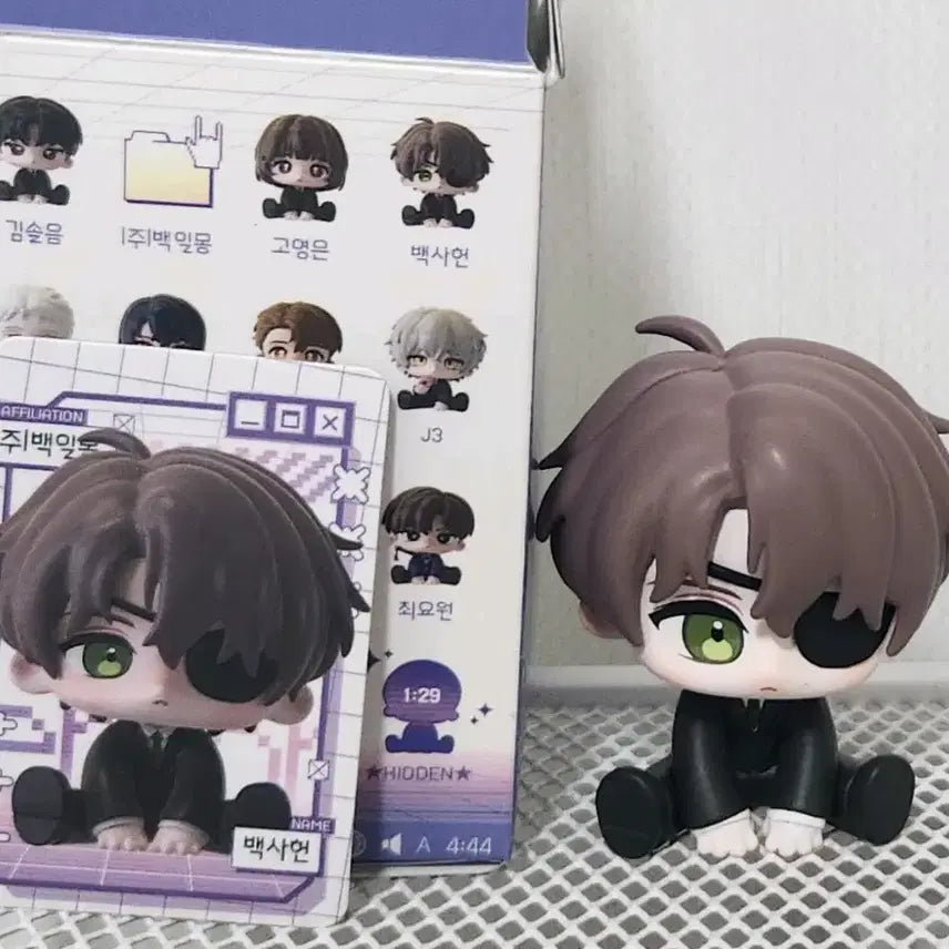 [BUNJANG] Gwaedam Cheulgeun All Sitting Figure Baek Saheon / 괴담출근 모두앉아 피규어 백사헌 양도