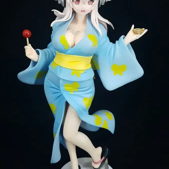 [BUNJANG] Nitroplus Super Sonico Yukata Figure (Opened, Authentic) / 할인,초레어,소니코,피규어,유카타,개봉,정품