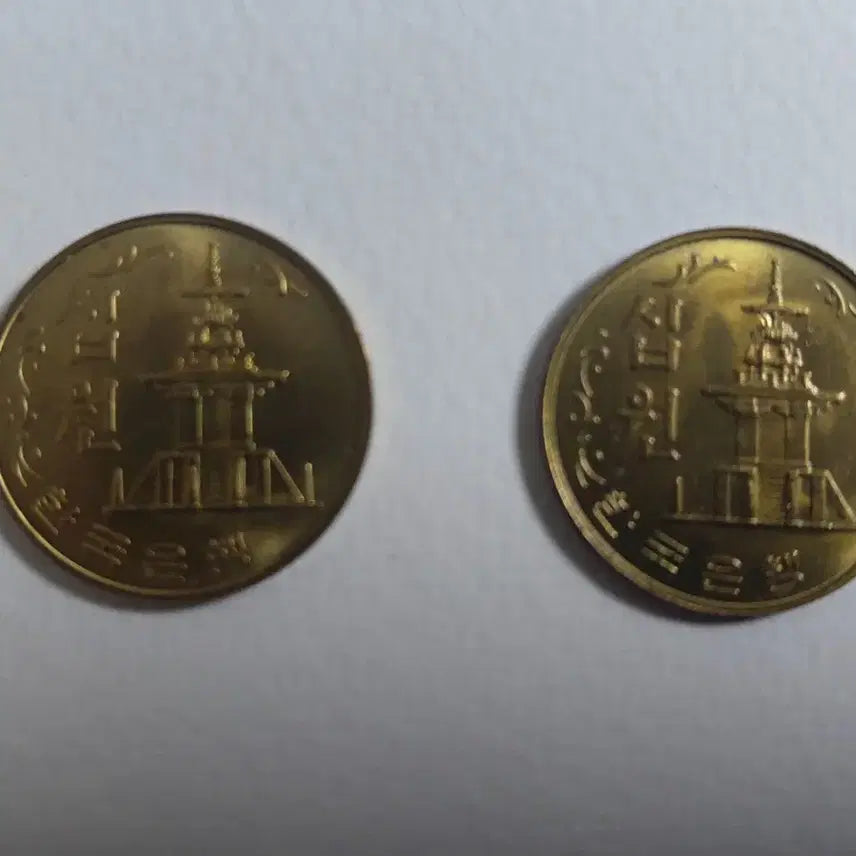 [BUNJANG] 1981 10 Won Coins (2 Pieces) / 1981년 10주 2개
