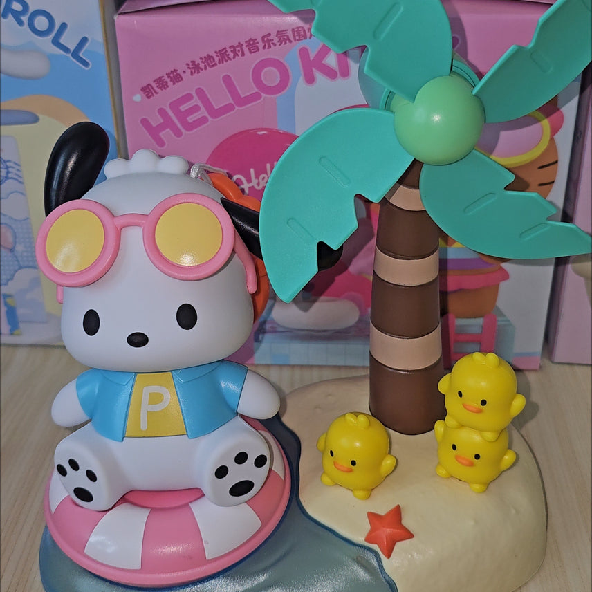 [BUNJANG] KFC Sanrio Pochacco Desk Fan / 2026 KFC 산리오 썸머 콜라보 포차코 탁상용 선풍기